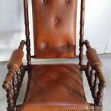 ancien fauteuil de paquebot