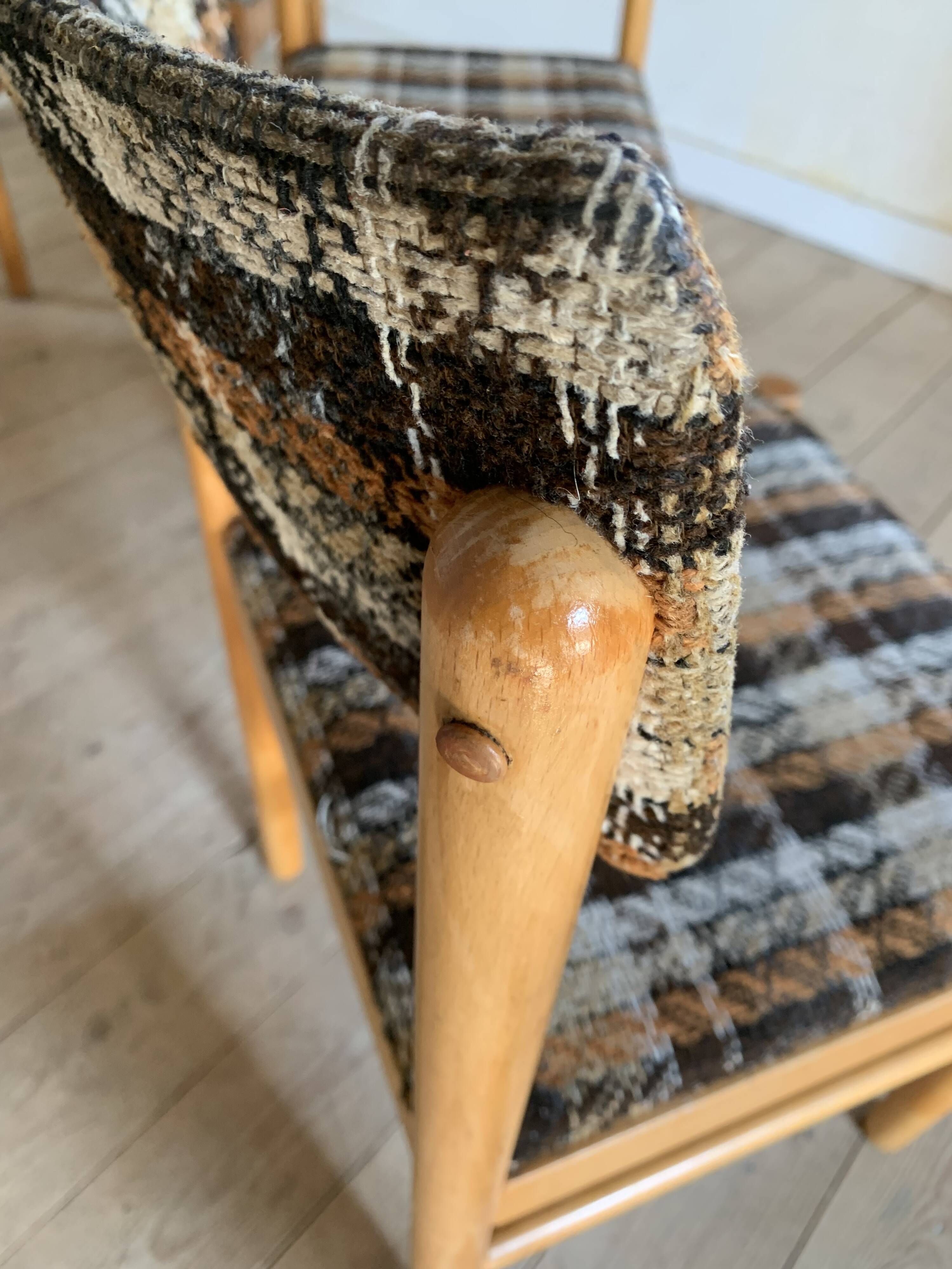 Vintage Baumann chairs, Scandinavian style