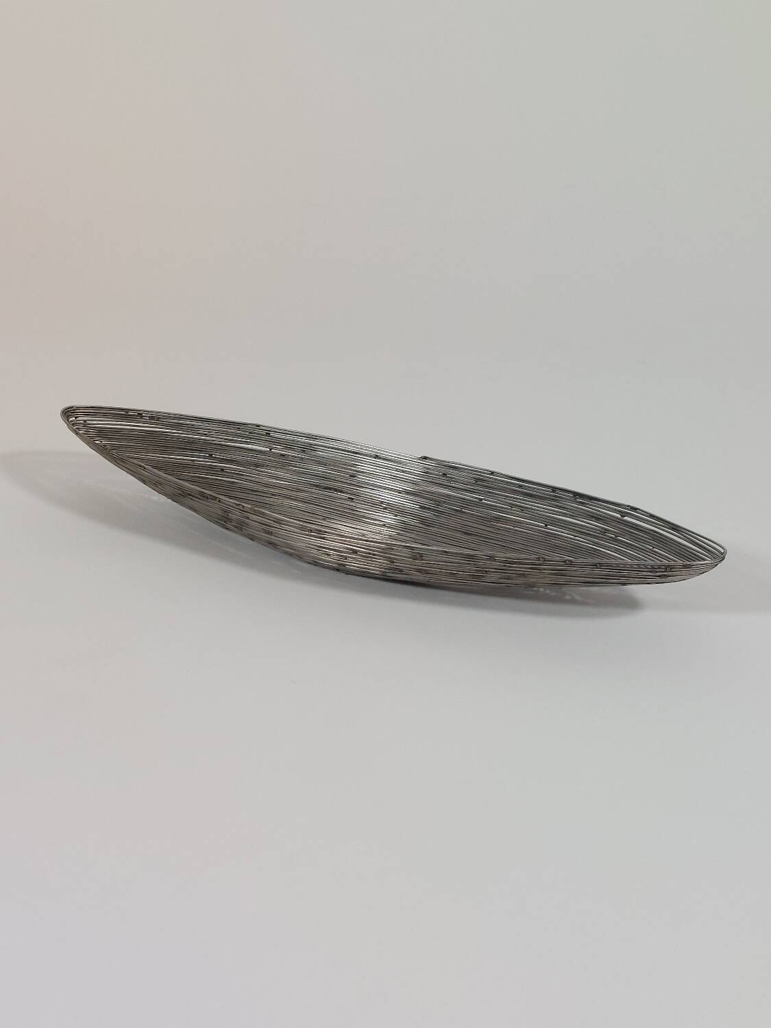 Brutalist handmade fruit bowl, mid-20th century.