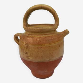 Gargoulette or jug in glazed terracotta
