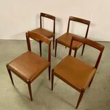 4x MidCentury Dining Chairs in Palisander