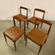 4x MidCentury Dining Chairs in Palisander