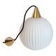 Suspension opaline vintage