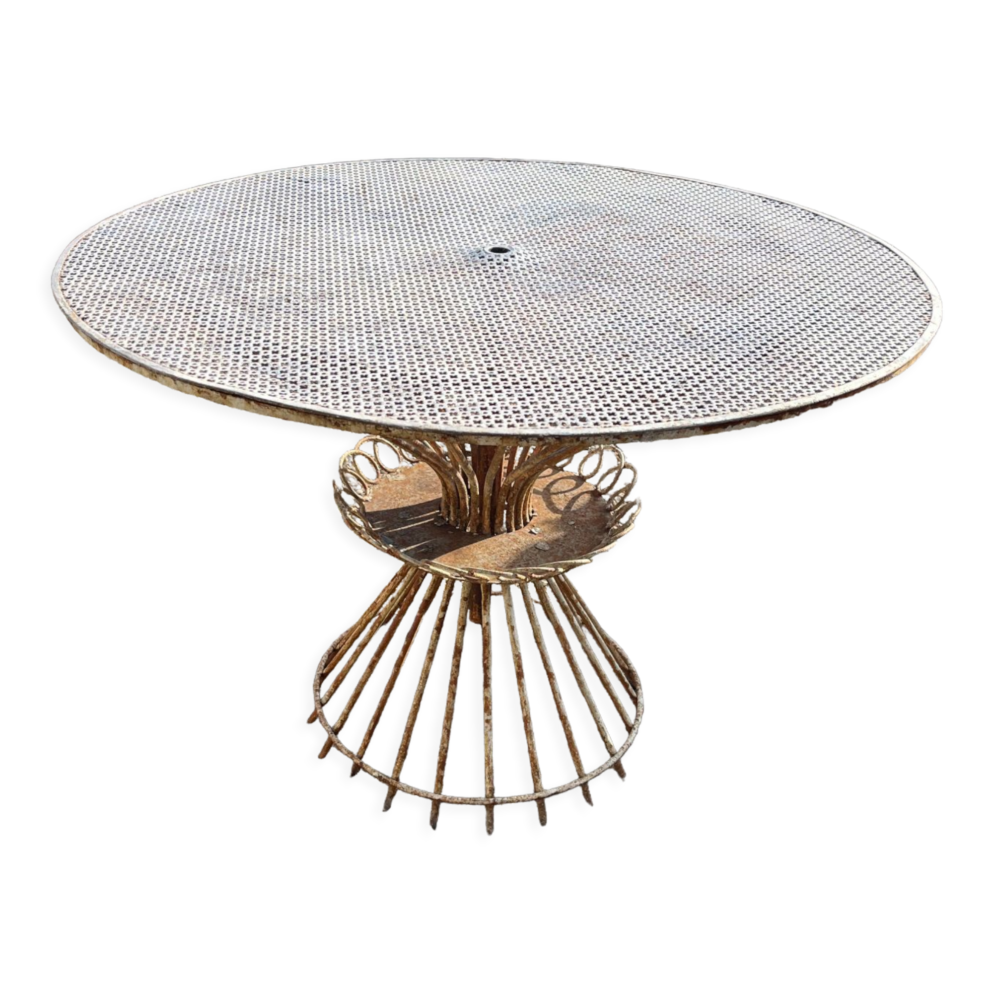 Garden table Mathieu Matégot