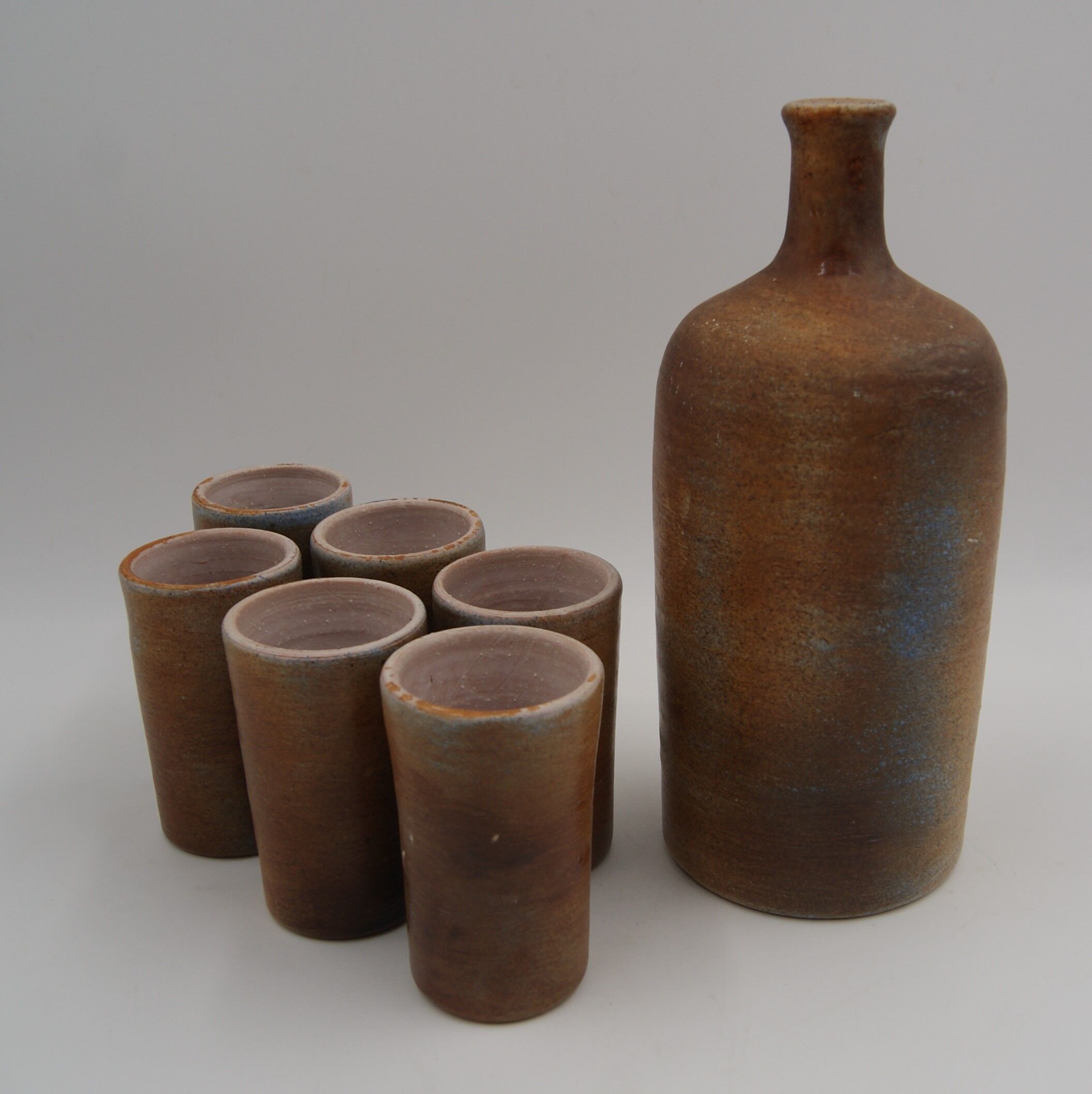 Vintage Lefevre sandstone liqueur service