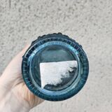 Turquoise blue bottle