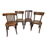 Old bistro chairs