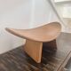 Set of 3 Shoggi meditation stools by Alain Gaubert, 1980s.