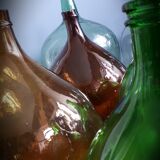 Demijohn 20L transparent round