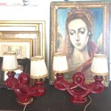 Pair of ceramic lamps circa 1940/50