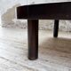 Table basse Capron « herbier » ovale