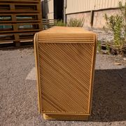 1970s rattan sideboard