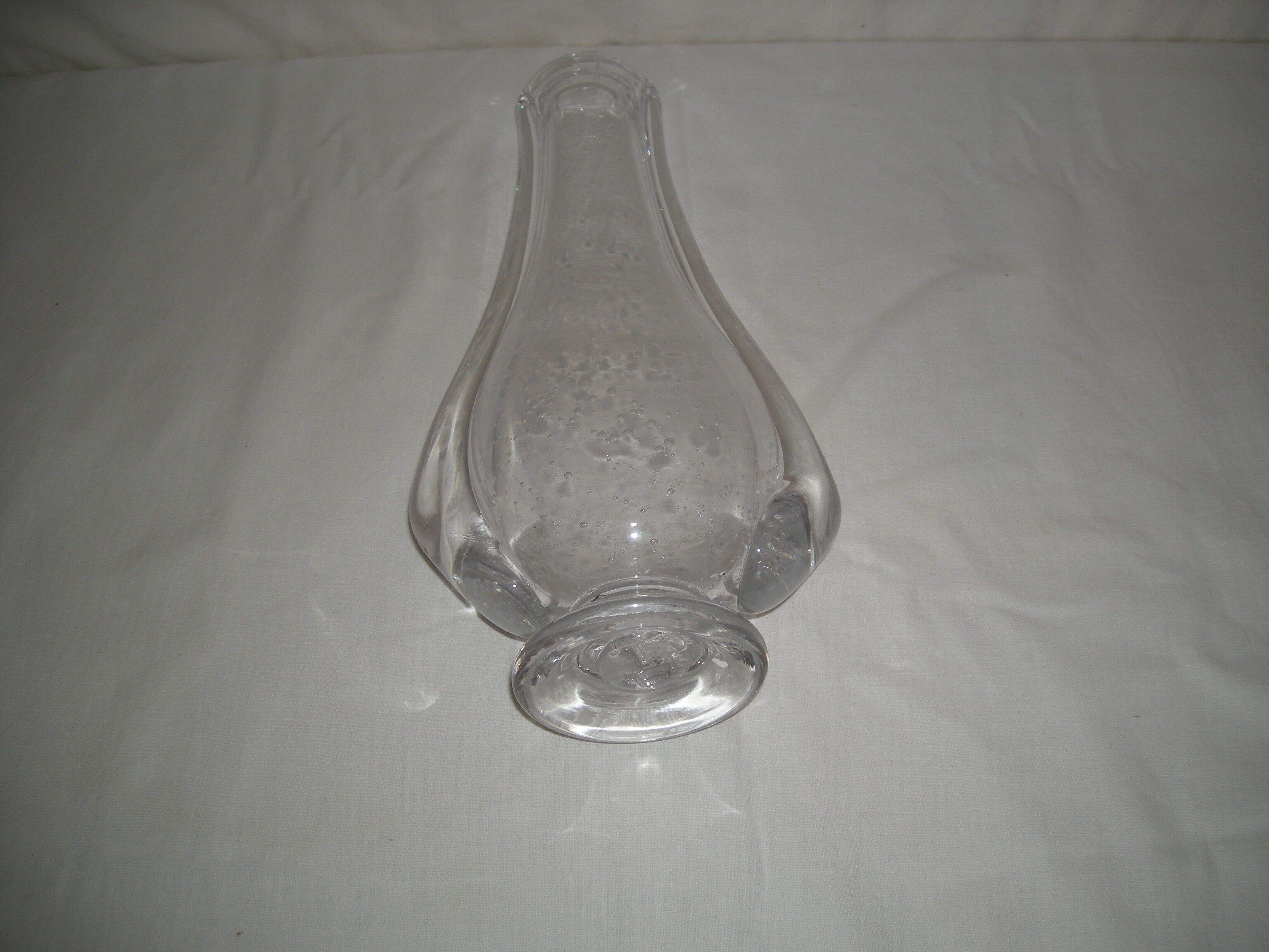 Bubble vase crystallerie des 4 vents