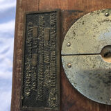 Wooden wall telephone, old, 1930