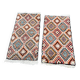 Pair of Moroccan Beni Ouarain rugs 150/80cm