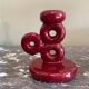 Pair of ceramic candlesticks
