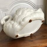 Vintage ceramic swan pot cover
