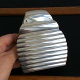 Luc lanel christofle asparagus clamp unduation silver metal art deco