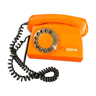 Vintage orange phone