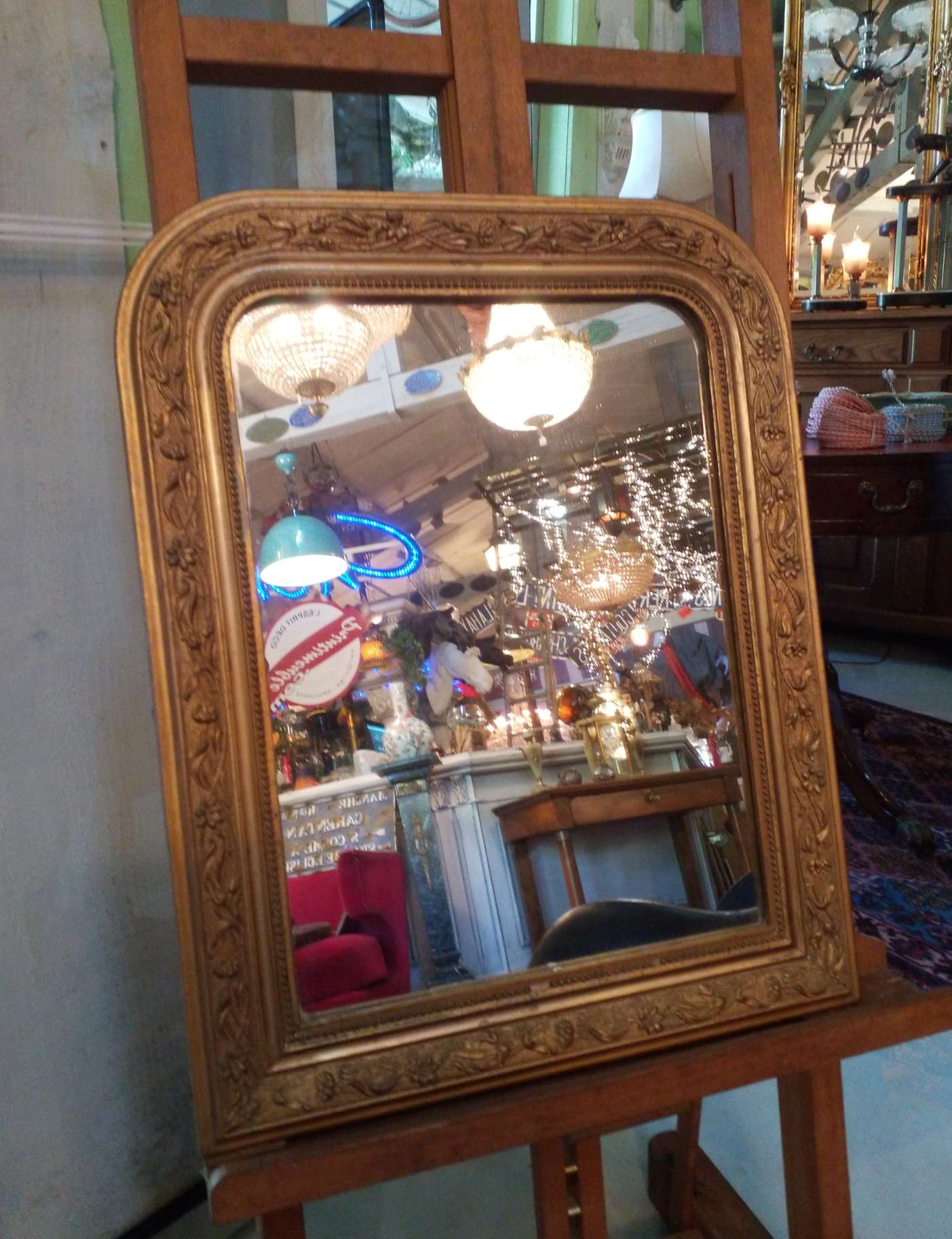 Louis Philippe Mirror 61x48cm