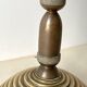 Bronze lamp "acorns" 50s, vintage naturalist light fixture