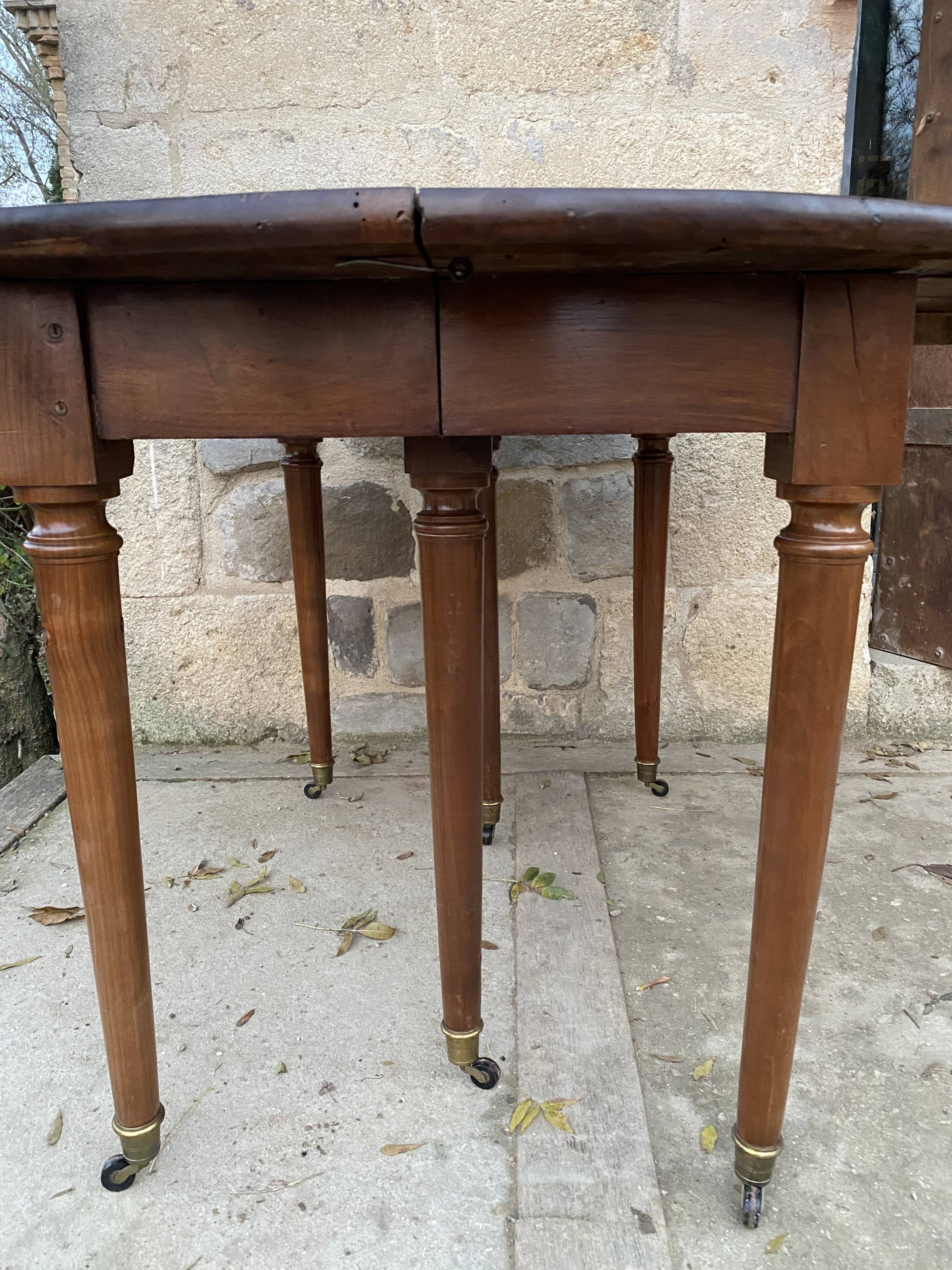 Walnut dining table