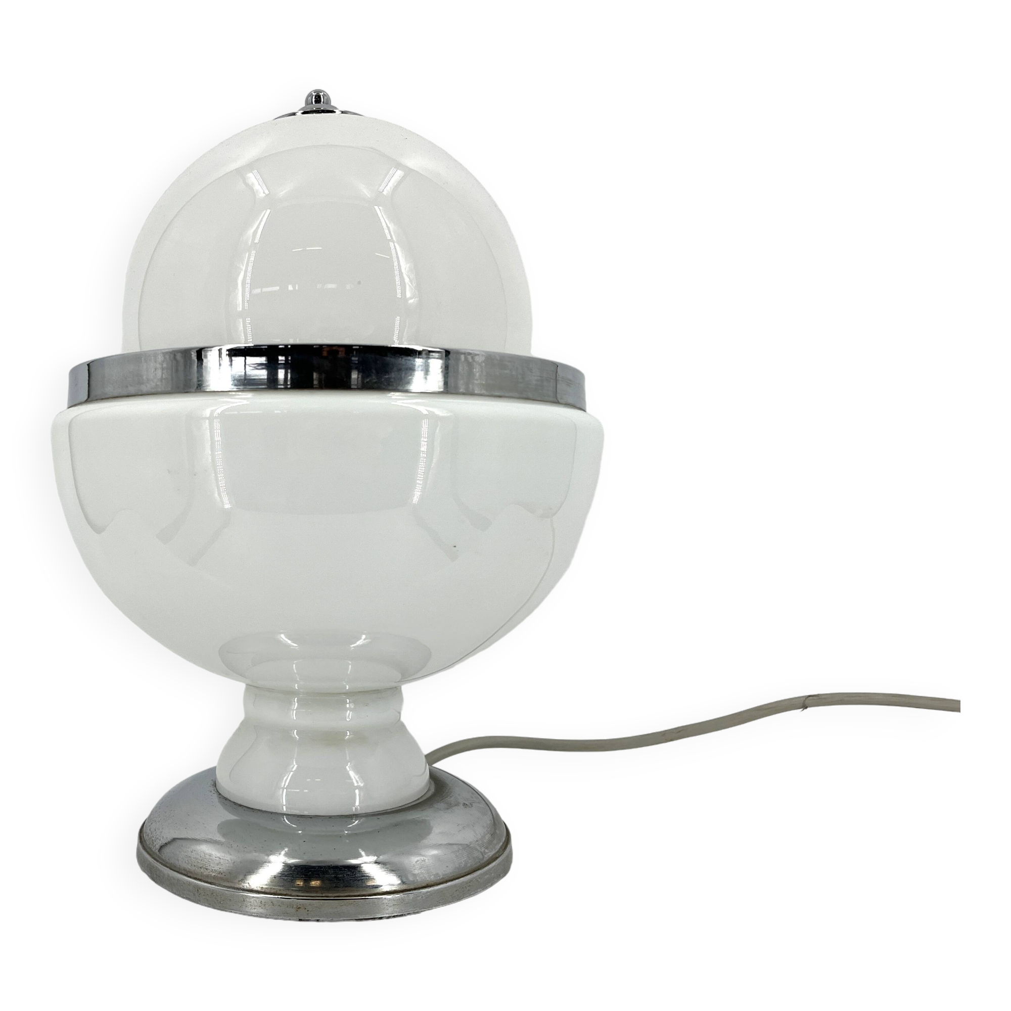 Lampe de table vintage en verre de Murano par Mazzega, 1960