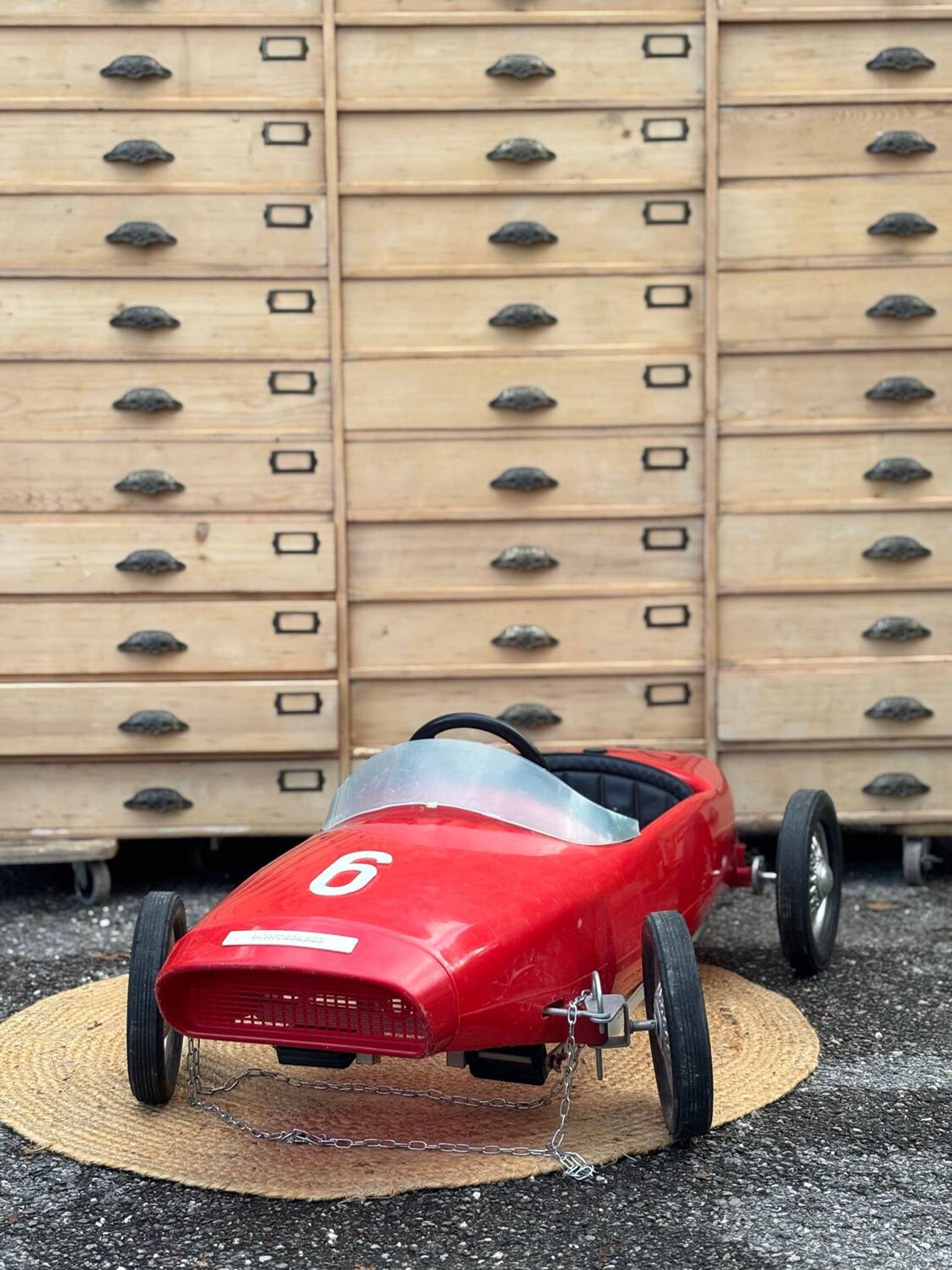 Vintage pedal car