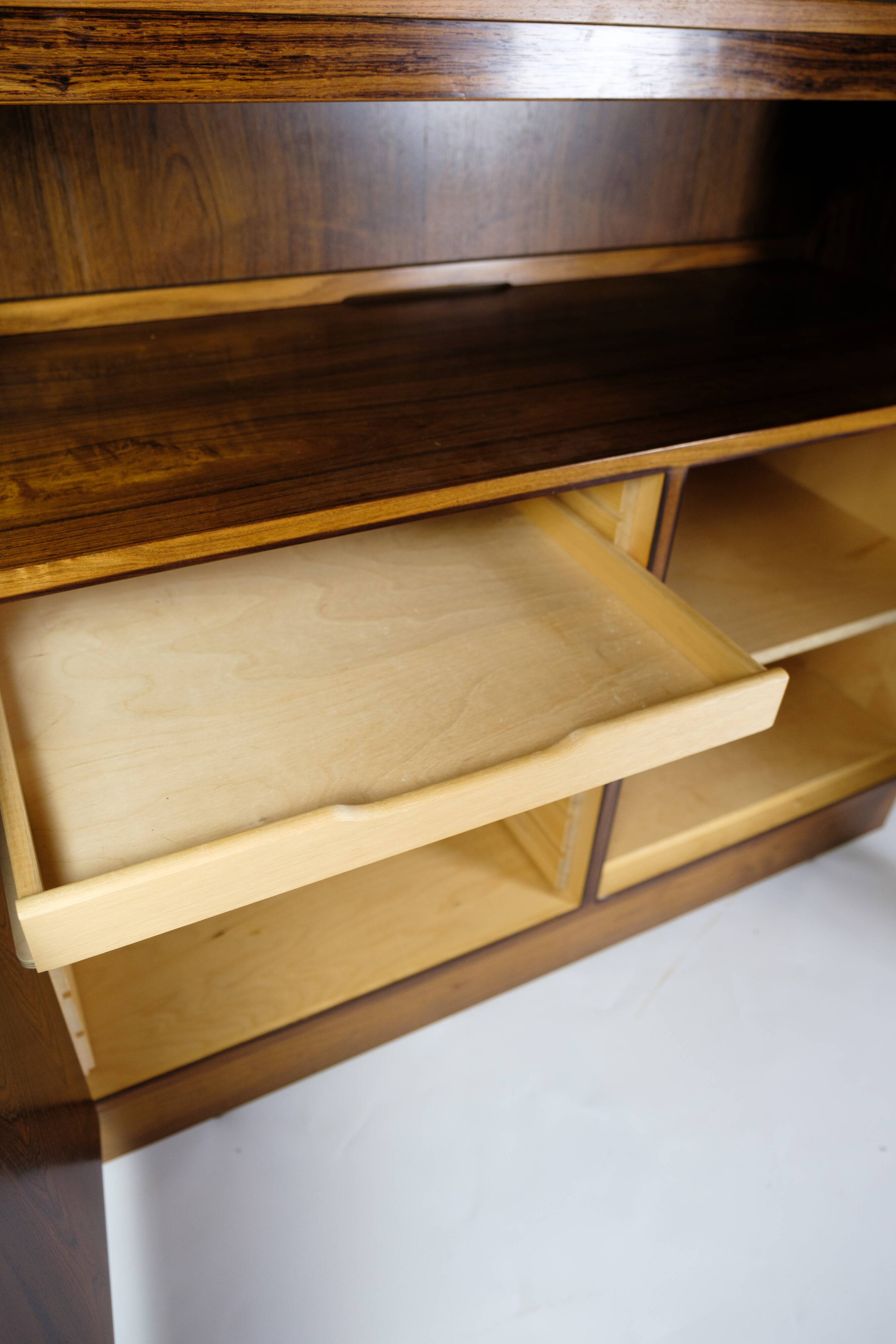 Bookcase Made In Rosewood By Hundevad Furniture From 1960s