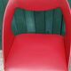 Paire de fauteuils Skaï rouge 1970