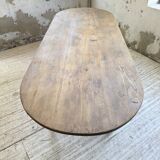 Oval farmhouse table 250cm pine