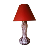 Lampe en verre de Murano améthyste