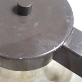 Delmas globe “smoked” wall lamp