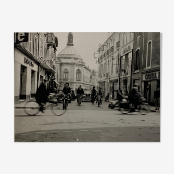 Tirage argentique - France - Scène de rue - Circa 1960 - Vintage silver print