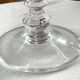 large fruit bowl on a pedestal in Sèvres crystal from the 1950s