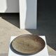 Indonesian green ceramic dish D:26.5