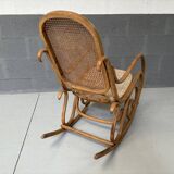Thonet style rocking chair