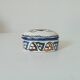 Vintage Moroccan porcelain candy box