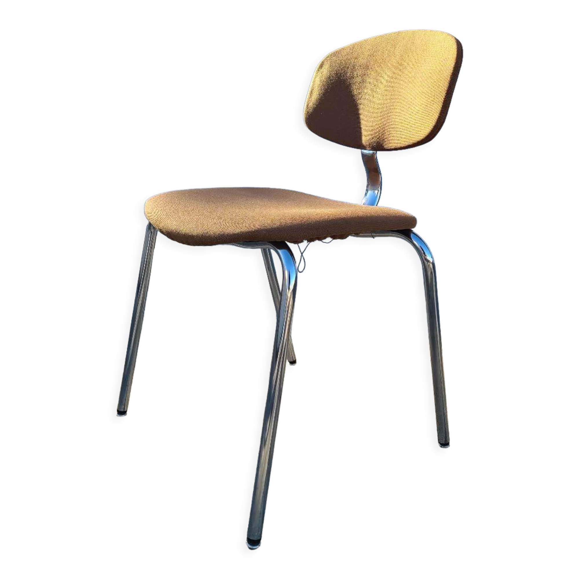 Chaise vintage stafor vers 1980