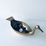 Empty brass duck empty pocket