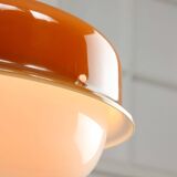 Space Age Brown Pendant from Guzzini, 1970s