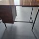 Bureau ancien en bois et fer