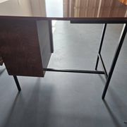 Antique wooden and iron desk