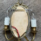 Antique Louis XVI style wall light in bronze