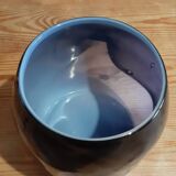 Vintage multilayer two-tone glass vase