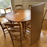 Lot 1 table et  7 chaises