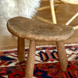 Brutalist tripod stool