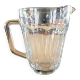 Pichet en verre épais
