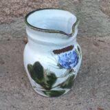 Set of 2 ceramic pitchers from Vallauris Kostanda and Thiry