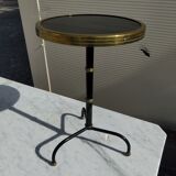 Pedestal table Jacques Adnet